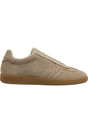 SELECTED Slhfinley Suede Sneaker Matalavartiset Sneakerit Tennarit Beige
