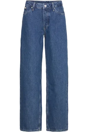 Calvin Klein 90‘S Loose Bottoms Jeans Wide Blue