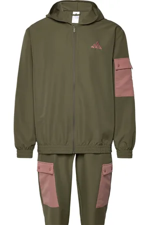 adidas M Wv Crg Ts Sport Sport Clothing Sport Sweat-shirts & Hoodies Sport Tracksuits-sets Khaki Green