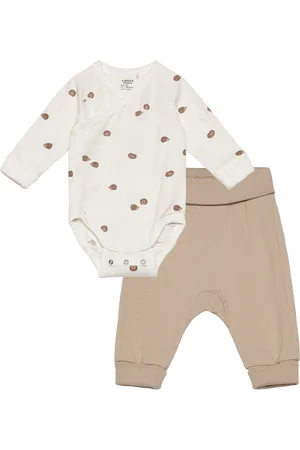 Lindex Set 3 Pcs Wrap Body Trousers C Sets Sets With Body Beige