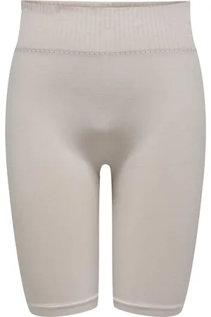 ONLY Onpjiji Hw Seam City Shorts Sport Women Sport Clothing Sport Tights Sport Training Tights Grey