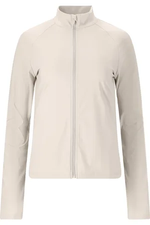 Athlecia Aliya W Full Zip Sport Women Sport Clothing Sport Outerwear Sport Jackets Sport Training Jackets Beige