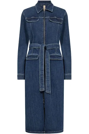 soyaconcept Sc-Kimberly Polvipituinen Mekko Blue
