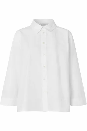 Masai Maisalina Tops Shirts Long-sleeved White