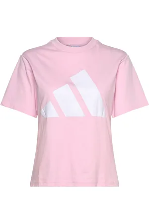adidas W Bl Sj T Sport Sport Clothing Sports Tops & T-shirts Sport T-shirts Pink