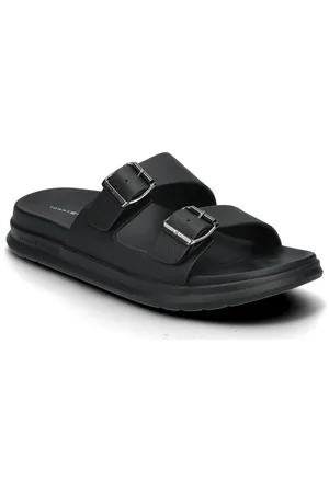 Tommy Hilfiger D Density Hilfiger Lth Sand Shoes Summer Shoes Sandals Black