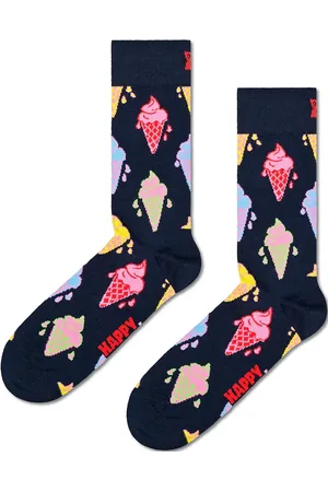 Happy Socks Ice Cream Sock Underwear Socks Regular Socks Navy