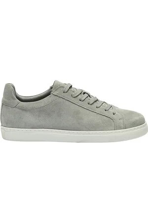 SELECTED Slhevan Suede Sneaker Matalavartiset Sneakerit Tennarit Grey