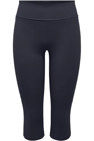 ONLY Onpfold Life Mw 3/4 Jrs Pnt Noos Sport Sport Clothing Sport Tights Sport Training Tights Navy