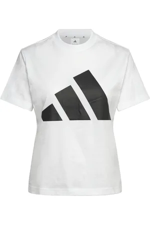 adidas W Bl Sj T Sport Sport Clothing Sports Tops & T-shirts Sport T-shirts White