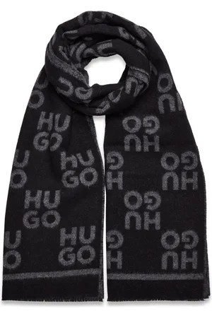 HUGO BOSS Martyn_40*180 Accessories Scarves Winter Scarves Black