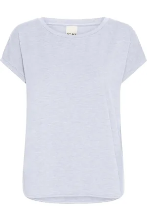 Ichi Ihrebel Ss6 Tops T-shirts & Tops Short-sleeved Blue