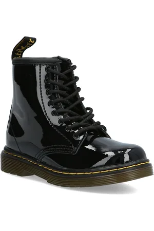 Dr. Martens 1460 T Patent Lamper Bootsit Nauhalliset Saapikkaat Black