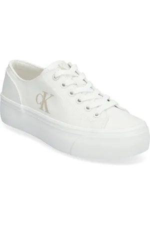 Calvin Klein Vulc Flatform Low Cv Mg Matalavartiset Sneakerit Tennarit White