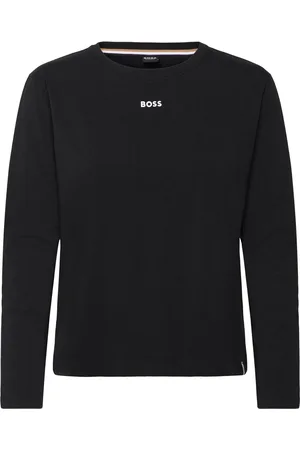 HUGO BOSS Ci_Ls-Shirt Toppi Black