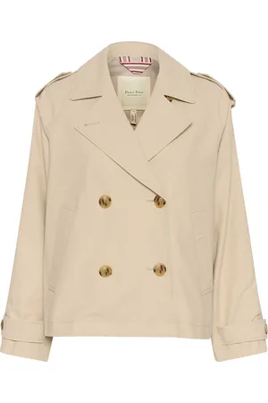 Part Two Nickeypw Otw Outerwear Jackets Light-summer Jacket Cream