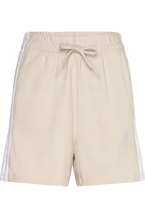 adidas W 3S Sj Sho Sport Women Sport Clothing Sport Shorts Sport Sweat Shorts Beige
