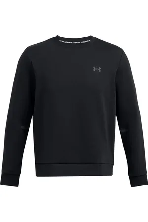 Under Armour Ua Unstoppable Flc Crew Eu Sport Men Sport Clothing Sport Sweat-shirts & Hoodies Sport Sweat-shirts Black