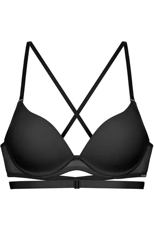 Dorina Michelle/Solution Plunge Lingerie Bras & Tops Wired Bras Black