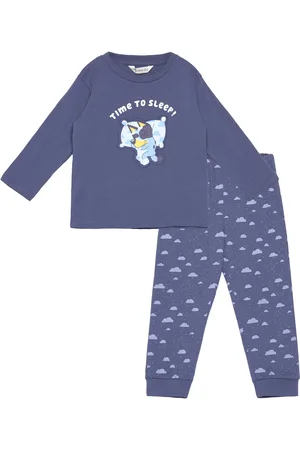 MANGO Bluey Pyjamas Pyjamasetti Pyjama Blue
