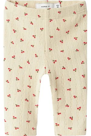 NAME IT Nbfbilia Legging Box Bottoms Leggings Beige