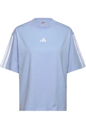 adidas W 3S Sj Bf T Sport Sport Clothing Sports Tops & T-shirts Sport T-shirts Blue