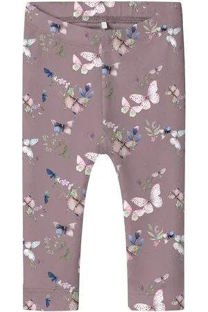 NAME IT Nbfbela M Legging Bottoms Leggings Purple