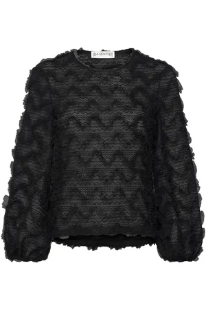Ida Sjöstedt 347 01 Jenny Top Tops T-shirts & Tops Long-sleeved Black