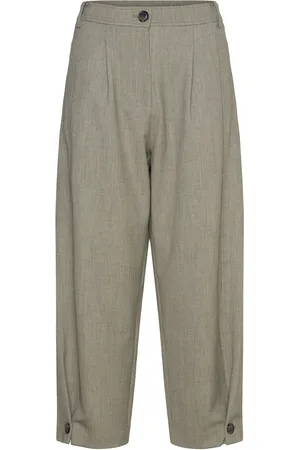 Masai Mapunna Bottoms Trousers Wide Leg Beige