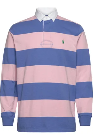 Ralph Lauren The Iconic Rugby Shirt Tops Polos Long-sleeved Blue