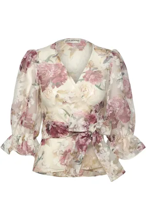 Ida Sjöstedt 368 Beth Blouse Tops Blouses Long-sleeved White