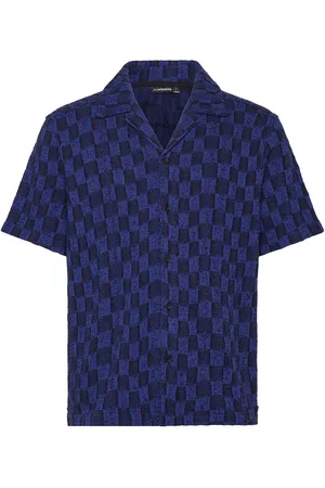 J Lindeberg Torpa Resort Jersey Shirt Tops Shirts Short-sleeved Shirts Navy