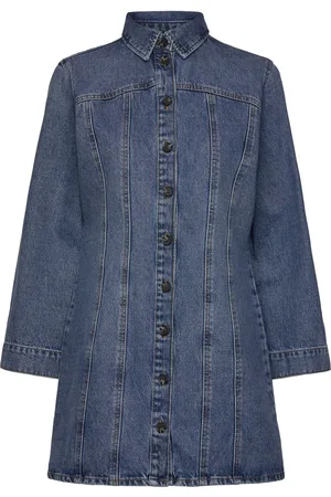 Lindex Dress Denise Lyhyt Mekko Blue