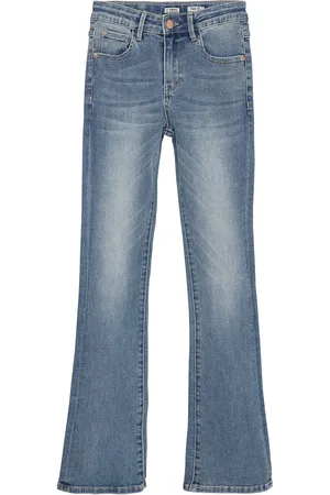Indian Blue Jeans 2102 Flared Fit Medium Jeans Bottoms Jeans Regular Jeans Blue