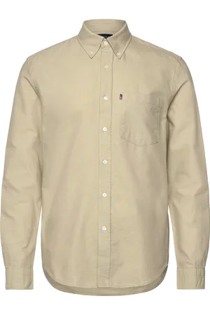 Lexington Casual Oxford B.d Shirt Tops Shirts Oxford Shirt Khaki Green