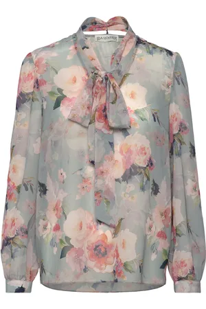 Ida Sjöstedt 359 Meghan Blouse Tops Blouses Long-sleeved Blue