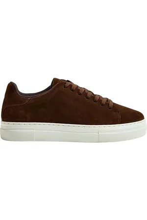 SELECTED Slhdavid Chunky Suede Sneaker Noos Matalavartiset Sneakerit Tennarit Brown