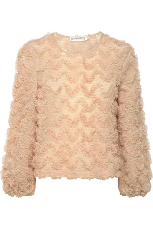 Ida Sjöstedt 347 01 Jenny Top Tops T-shirts & Tops Long-sleeved Beige