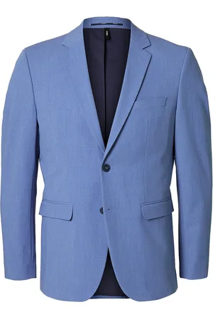 SELECTED Slhslim-Liam Blz Flex Noos Suits & Blazers Blazers Single Breasted Blazers Blue