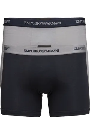 Emporio Armani Mens Knit 2Pack Boxer Bokserit Multi/patterned