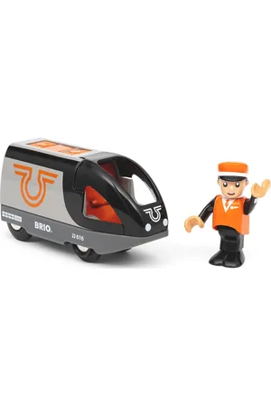 Brio Travel Battery Train Toys Toy Cars & Vehicles Toy Vehicles Trains Multi/patterned