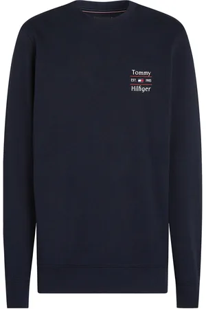 Tommy Hilfiger Hilfiger Stack Sweatshirt Tops Sweat-shirts & Hoodies Sweat-shirts Navy