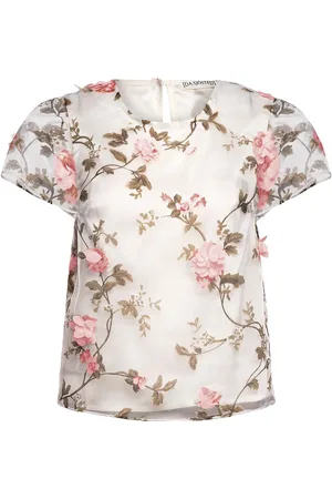 Ida Sjöstedt 237 Katrina Top Designers Blouses Short-sleeved Pink