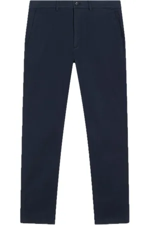 Calvin Klein Modern Twill Slim Chino Bottoms Trousers Chinos Navy
