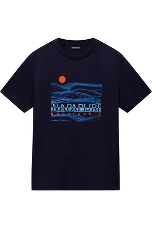 Napapijri S-Buti Ss Tops T-shirts Short-sleeved Navy