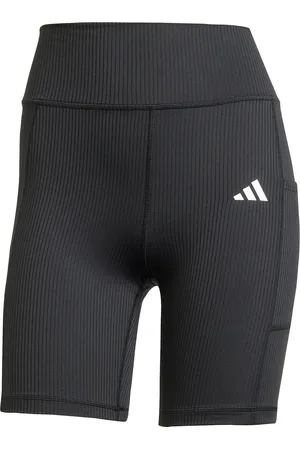 adidas Opt Rib Sho L Sport Women Sport Clothing Sport Tights Sport Training Tights Black