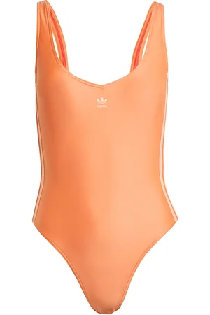 adidas Adic Swimst 3S Sport Women Sport Clothing Sport Swimwear Sport Swimsuits Orange