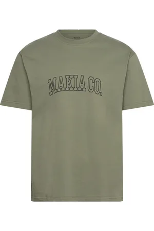 Makia Nord T-Shirt Tops T-shirts Short-sleeved Khaki Green