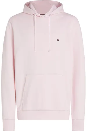 Tommy Hilfiger Essential Terry Hoody Tops Sweat-shirts & Hoodies Hoodies Pink