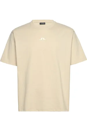 J Lindeberg Tjorn Bridge T-Shirt Tops T-shirts Short-sleeved Cream